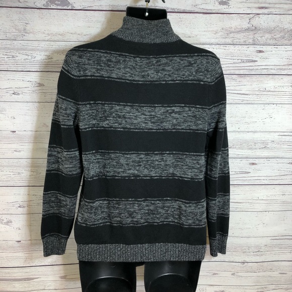 NWT urban pipeline black stripe sweater men’s XL - Picture 4 of 8